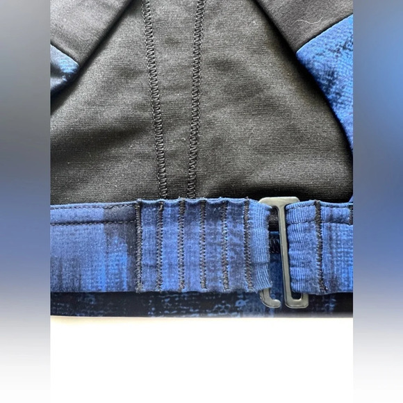 Lululemon All Sport Bra Top Adjustable Nightsky Harbor Blue Black 6 S - Picture 8 of 10